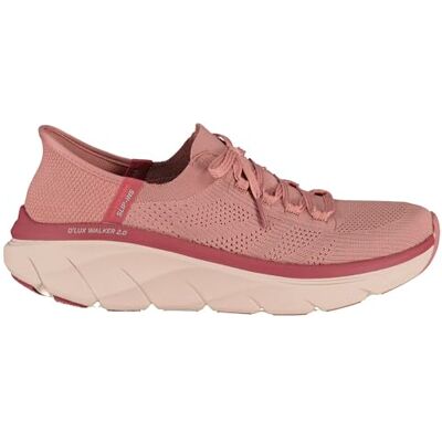 Skechers kvinnors D'lux Walker 2.0 spänning rörelse sneaker, Grått, 38.5 EU Skechers kvinnors D'lux Walker 2.0 spänning rörelse sneaker, Grått, 38.5 EU