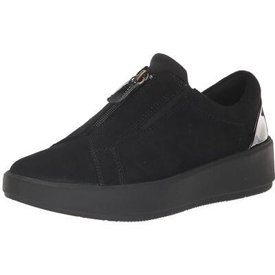 Clarks Layton Rae Gymnastikskor för kvinnor, Svart mocka svart, 41 EU bred Clarks Layton Rae Gymnastikskor för kvinnor, Svart mocka svart, 41 EU bred
