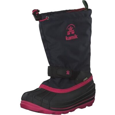 Kamik Waterbug8g vinterstövlar för flickor, Blå marinblå rosa marin ros nro, 37 EU Kamik Waterbug8g vinterstövlar för flickor, Blå marinblå rosa marin ros nro, 37 EU