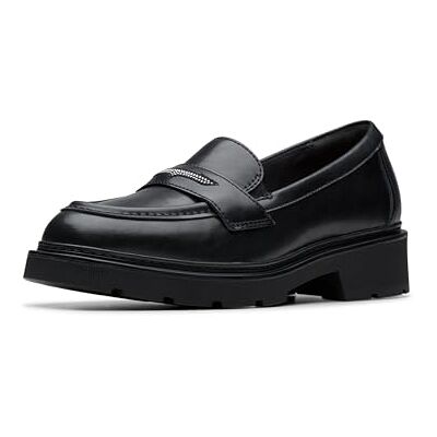 Clarks Lauryl Step Womens Black Leather, 8 Clarks Lauryl Step Womens Black Leather, 8