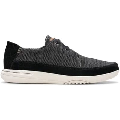 Clarks Easeway Lace Mens Black Combi, 6 Clarks Easeway Lace Mens Black Combi, 6