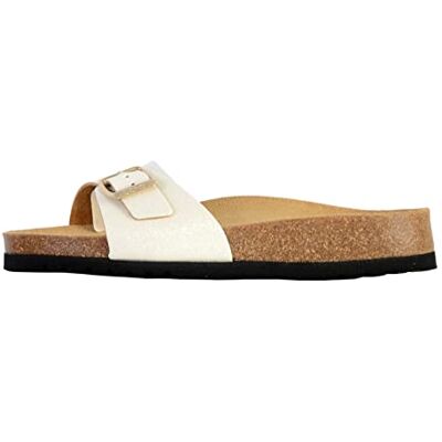 Scholl Estelle, sandal dam, vit, 38 EU Scholl Estelle, sandal dam, vit, 38 EU