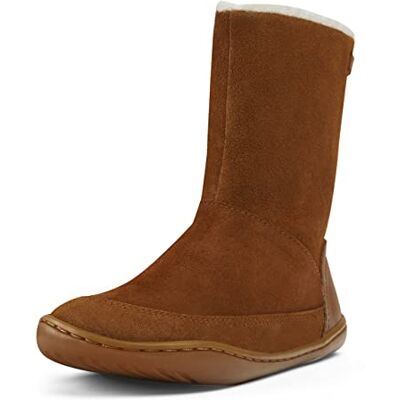 Camper Peu Cami Kids Mid Calf Boot, Medium Brown, 28 EU Camper Peu Cami Kids Mid Calf Boot, Medium Brown, 28 EU