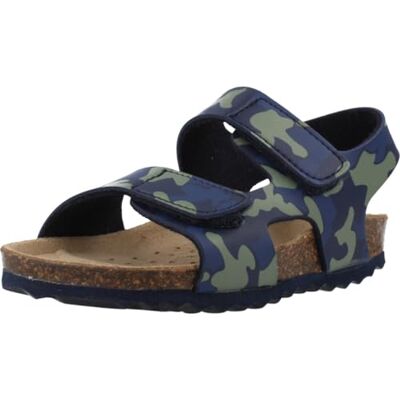 Geox Baby pojkar B Chalki Boy sandal, Navy Dk Azure, 24 EU Geox Baby pojkar B Chalki Boy sandal, Navy Dk Azure, 24 EU