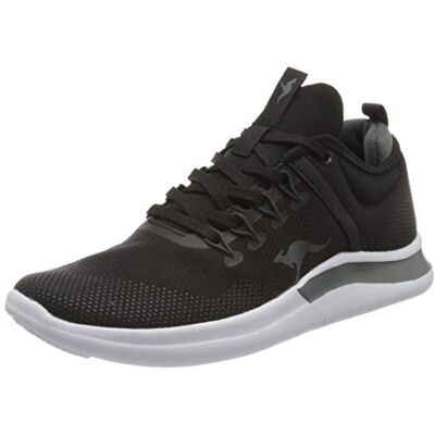 KangaROOS Damsneakers Kg-Nimble, Jet svart stål grå 5003, 39 EU KangaROOS Damsneakers Kg-Nimble, Jet svart stål grå 5003, 39 EU