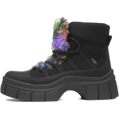 Rocket Dog Tiger Fashion Boot för dam, 7 UK, Svart, 40 EU Rocket Dog Tiger Fashion Boot för dam, 7 UK, Svart, 40 EU