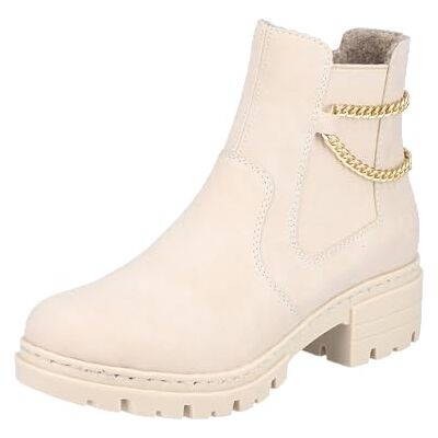 Rieker dam 76862 Chelsea stövlar, Beige, 36 EU Rieker dam 76862 Chelsea stövlar, Beige, 36 EU
