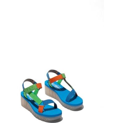 Fly London kvinnor YEFA726FLY sandal, pistasch/flerfärgad/azurre, 4 UK, Pistasch flerfärgad azurre, 37 EU Fly London kvinnor YEFA726FLY sandal, pistasch/flerfärgad/azurre, 4 UK, Pistasch flerfärgad azurre, 37 EU
