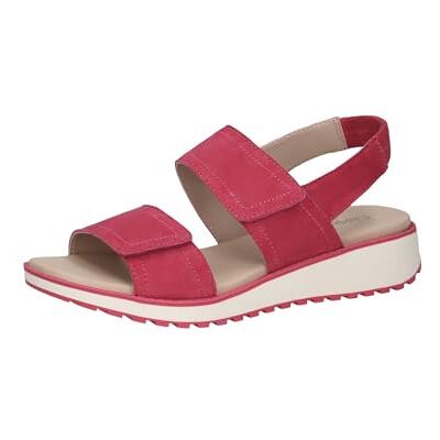 CAPRICE dam 9-28708-44 platta sandaler, Pink Suede, 39 EU, Rosa mocka, 39 EU CAPRICE dam 9-28708-44 platta sandaler, Pink Suede, 39 EU, Rosa mocka, 39 EU