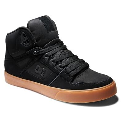 DC Shoes DC skor herr rena sneakers, Svart gummi, 45 EU DC Shoes DC skor herr rena sneakers, Svart gummi, 45 EU
