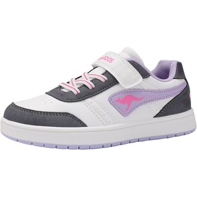 KangaROOS Flickor K-ca Shaggy Ev sneakers, Grisaille Daisy rosa, 38 EU KangaROOS Flickor K-ca Shaggy Ev sneakers, Grisaille Daisy rosa, 38 EU