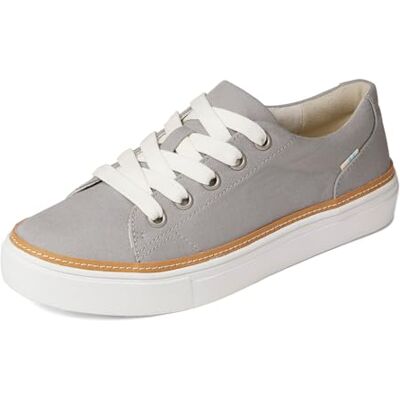 TOMS Dam 10016395 Sneaker, Munstycke grå kanvas, 38.5 EU TOMS Dam 10016395 Sneaker, Munstycke grå kanvas, 38.5 EU