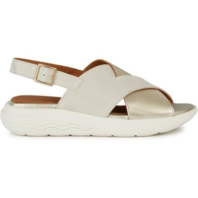 Geox Dam D SPHERICA EC5 C sportsandal, LT sand/LT guld, 40 EU, Lt Sand LT Gold, 40 EU Geox Dam D SPHERICA EC5 C sportsandal, LT sand/LT guld, 40 EU, Lt Sand LT Gold, 40 EU