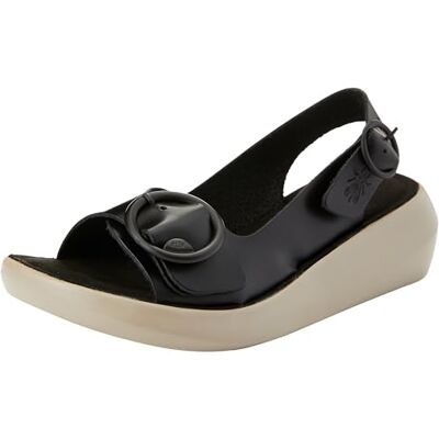 Fly London dam BERK754FLY Sandal, svart, 4 UK, Svart, 4 Fly London dam BERK754FLY Sandal, svart, 4 UK, Svart, 4