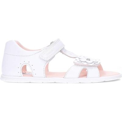 Pablosky ZIG 051600, sandal, Vit, 26 EU Ancho Pablosky ZIG 051600, sandal, Vit, 26 EU Ancho