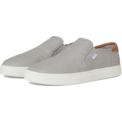 TOMS Män Baja 2.0 Canvas Slip On sneakers skor casual – grå, Grå, 42 EU TOMS Män Baja 2.0 Canvas Slip On sneakers skor casual – grå, Grå, 42 EU