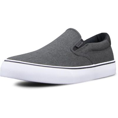 Lugz Clipper sneakers för män, Svart vit tuggummi 8.5 Lugz Clipper sneakers för män, Svart vit tuggummi 8.5