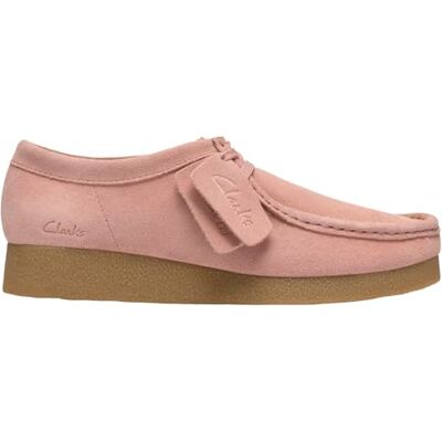Clarks WallabeeEVOSh Womens Light Pink Suede, 4.5 Clarks WallabeeEVOSh Womens Light Pink Suede, 4.5