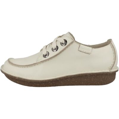 Clarks Funny Dream Womens Cream Leather, 3 Clarks Funny Dream Womens Cream Leather, 3