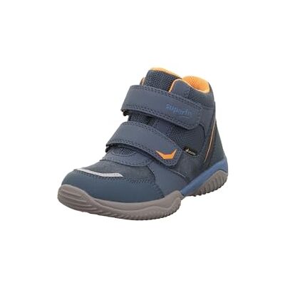 Superfit Pojkar Storm sneakers, Blå orange 8040, 25 EU smal Superfit Pojkar Storm sneakers, Blå orange 8040, 25 EU smal