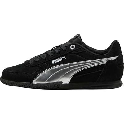 PUMA Bella Donna SD Metallic JR sneakers, Black Silver, 3 UK, svart silver, 35.5 EU PUMA Bella Donna SD Metallic JR sneakers, Black Silver, 3 UK, svart silver, 35.5 EU