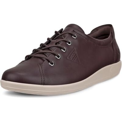 ECCO Women's SOFT 2.0 LACE Garnet Brown 40 ECCO Women's SOFT 2.0 LACE Garnet Brown 40