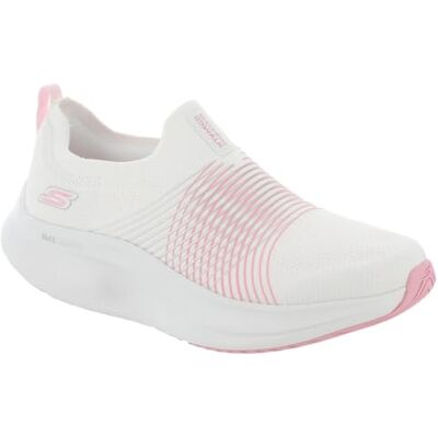 Skechers Women's Go Walk Max Walker Sally Sneaker, White/Pink, 9.5 Skechers Women's Go Walk Max Walker Sally Sneaker, White/Pink, 9.5