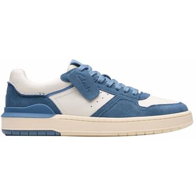 Clarks Premium Men's Courtlite2 Lo sneakers, Blue Combi, 6 UK, Blå kombi, 38.5 EU Clarks Premium Men's Courtlite2 Lo sneakers, Blue Combi, 6 UK, Blå kombi, 38.5 EU