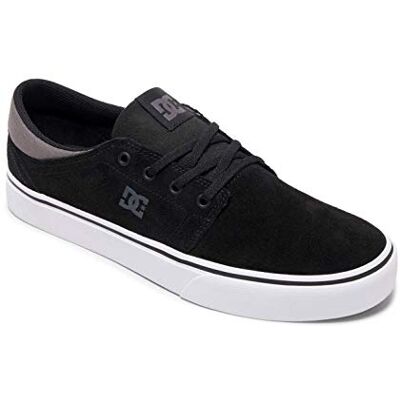 DC Shoes Herr träningssneakers, Svart svart grå, 39 EU DC Shoes Herr träningssneakers, Svart svart grå, 39 EU