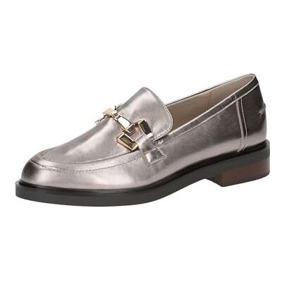 CAPRICE Damer 9-24200-41 tofflor, Platinum metall, 39 EU CAPRICE Damer 9-24200-41 tofflor, Platinum metall, 39 EU