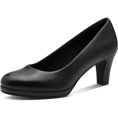 MARCO TOZZI dam Feel Me fotbädd, mjukt foder, vegansk, 2–22451–42 pumps, svart, 36 EU MARCO TOZZI dam Feel Me fotbädd, mjukt foder, vegansk, 2–22451–42 pumps, svart, 36 EU