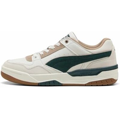 PUMA Unisex Rebound Retro Sd Sneaker, Varmt vitt grönt terräng tuggummi, 45 EU PUMA Unisex Rebound Retro Sd Sneaker, Varmt vitt grönt terräng tuggummi, 45 EU