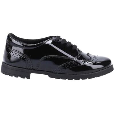 Hush Puppies Girls Eadie Brogues, Svart, 33 EU Hush Puppies Girls Eadie Brogues, Svart, 33 EU