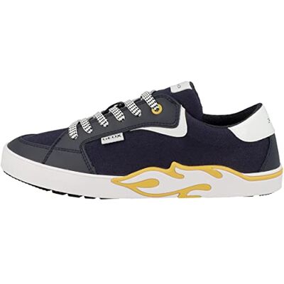 Geox J ALPHABEET Pojksneakers, marinblå/gul, 35 EU, Maringul, 35 EU Geox J ALPHABEET Pojksneakers, marinblå/gul, 35 EU, Maringul, 35 EU