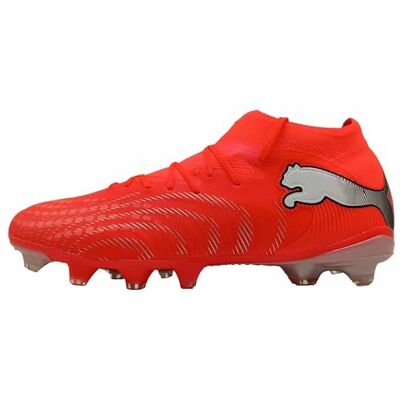 PUMA Unisex Future 9 PRO FG/AG fotbollssko, glödande röd vit svart silver, 11,5 UK, Glödande röd vit svart silver, 46.5 EU PUMA Unisex Future 9 PRO FG/AG fotbollssko, glödande röd vit svart silver, 11,5 UK, Glödande röd vit svart silver, 46.5 EU