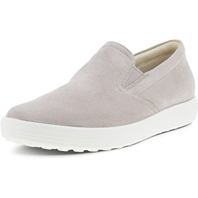 ECCO Women's Soft 7 Casual Slip On Sneaker, Grey Rose/Powder, 11-11.5 ECCO Women's Soft 7 Casual Slip On Sneaker, Grey Rose/Powder, 11-11.5