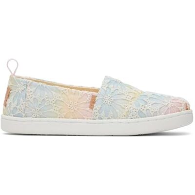 TOMS Classic Alpargata loafer platt, parfait rosa ombre blommig spets, 12,5 UK barn, Parfait rosa ombre blommig spets, 12.5 UK Child TOMS Classic Alpargata loafer platt, parfait rosa ombre blommig spets, 12,5 UK barn, Parfait rosa ombre blommig spets, 12.5 UK Child