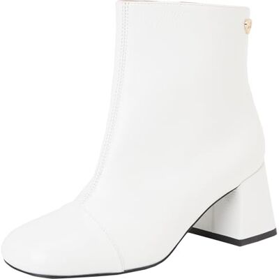 Love Moschino JA21117G0LII0100, ankelstövlar för kvinnor, vit, 39 EU, Vit, 39 EU Love Moschino JA21117G0LII0100, ankelstövlar för kvinnor, vit, 39 EU, Vit, 39 EU