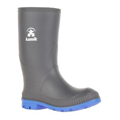 Kamik Unisex barn Stomp gummistövlar, Gråkol blå Cib, 31 EU Kamik Unisex barn Stomp gummistövlar, Gråkol blå Cib, 31 EU