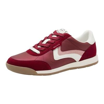 Tamaris dam Low 1-23665-45 sneakers, röd, 38 EU Tamaris dam Low 1-23665-45 sneakers, röd, 38 EU
