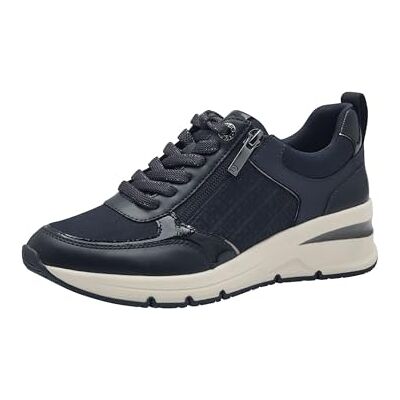 Tamaris Sneaker 1-1-23721-20, Marinblå kam, 6 UK Tamaris Sneaker 1-1-23721-20, Marinblå kam, 6 UK