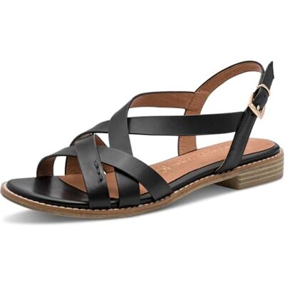 MARCO TOZZI Dam sandal 2-28105-46, svart, 41 EU MARCO TOZZI Dam sandal 2-28105-46, svart, 41 EU