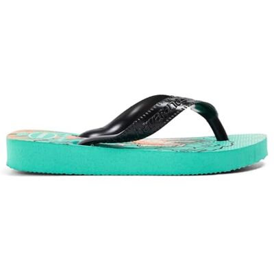 Havaianas Kids Top Fun Flip-Flop, Virtual Green/Svart, 9 UK barn, Virtuell grön svart, 9 UK Child Havaianas Kids Top Fun Flip-Flop, Virtual Green/Svart, 9 UK barn, Virtuell grön svart, 9 UK Child