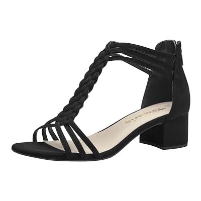 Tamaris dam 1-28290-42 sandal, svart, 37 EU Tamaris dam 1-28290-42 sandal, svart, 37 EU