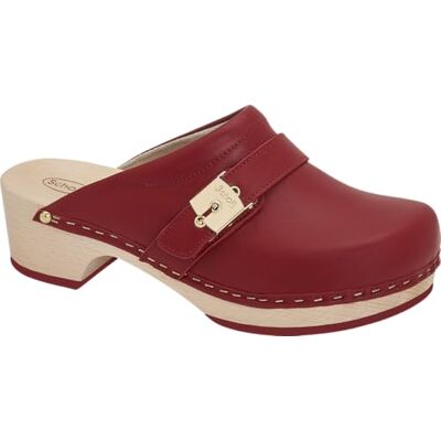Scholl Pescura Clog 50 Sandal, 39 EU, Färg: röd, 39 EU Scholl Pescura Clog 50 Sandal, 39 EU, Färg: röd, 39 EU