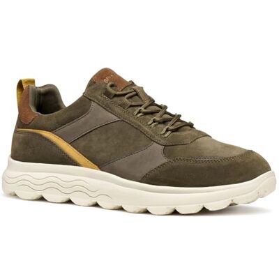 Geox Herr U Spherica sneakers, grön, 45 EU, Grön, 45 EU Geox Herr U Spherica sneakers, grön, 45 EU, Grön, 45 EU