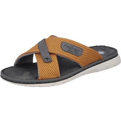 Rieker Herr 21340 Mules, gul, 40 EU Rieker Herr 21340 Mules, gul, 40 EU