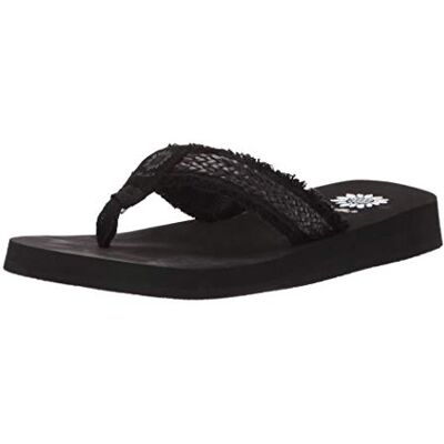Yellow Box Fianni flipflop för kvinnor, svart, 36 EU Yellow Box Fianni flipflop för kvinnor, svart, 36 EU