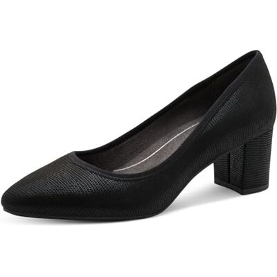 Jana Vegan för kvinnor, 8-22461-46 pumps, svart metall, 36 EU Jana Vegan för kvinnor, 8-22461-46 pumps, svart metall, 36 EU
