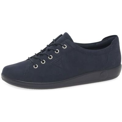 ECCO Women's SOFT 2.0 LACE Night Sky Blue 36 ECCO Women's SOFT 2.0 LACE Night Sky Blue 36